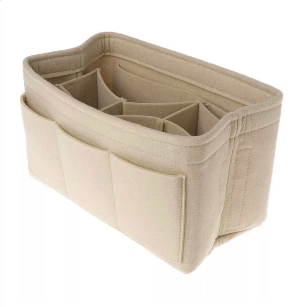 💕Felt Handbag Organizer for Neverfull MM Cream 💕